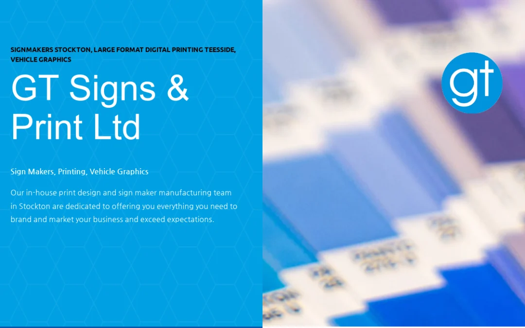 GT Signs & Print Stockton Web Development, SEO