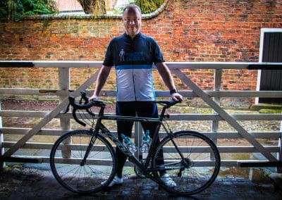 John Corner takes on First Stage of Tour de France for Prostate Cancer UK