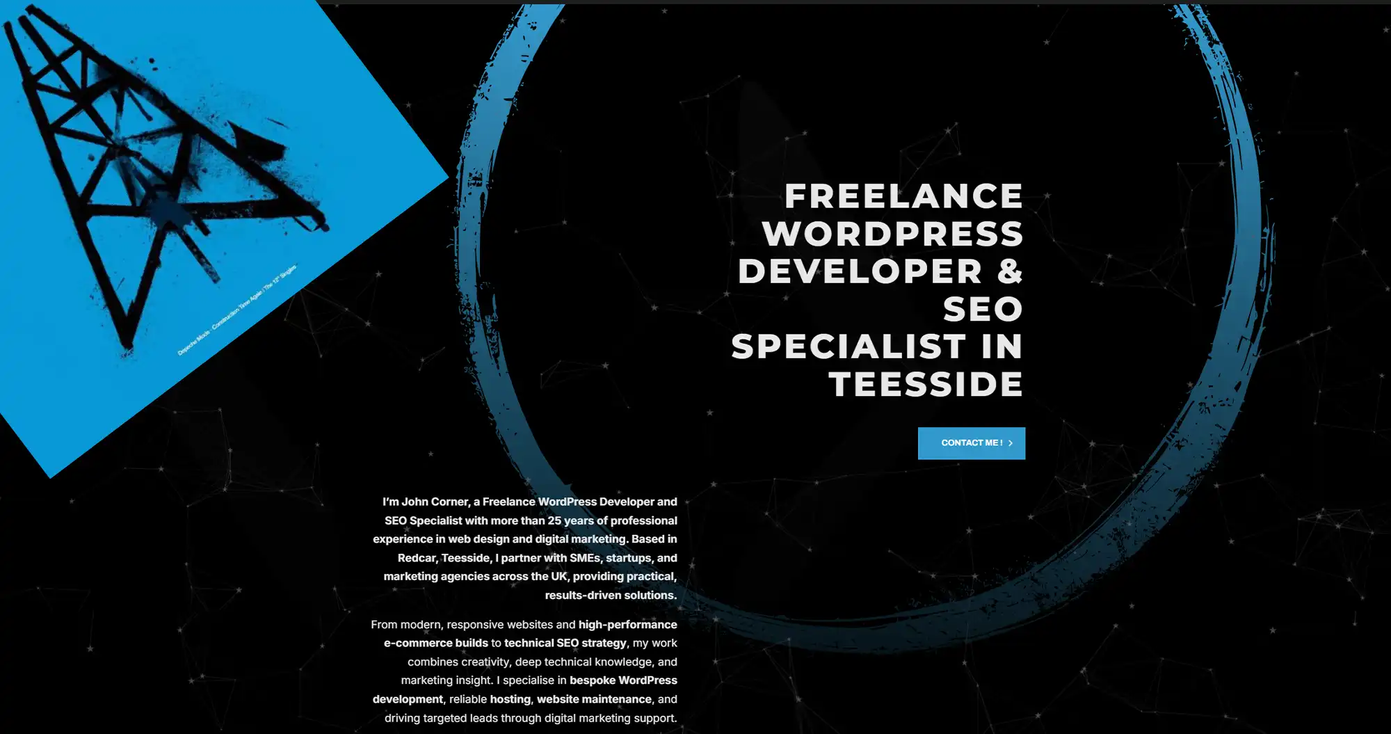 Redeveloping My Website | Divi 5 Rebuild, Modern UX & Depeche-Influenced Design