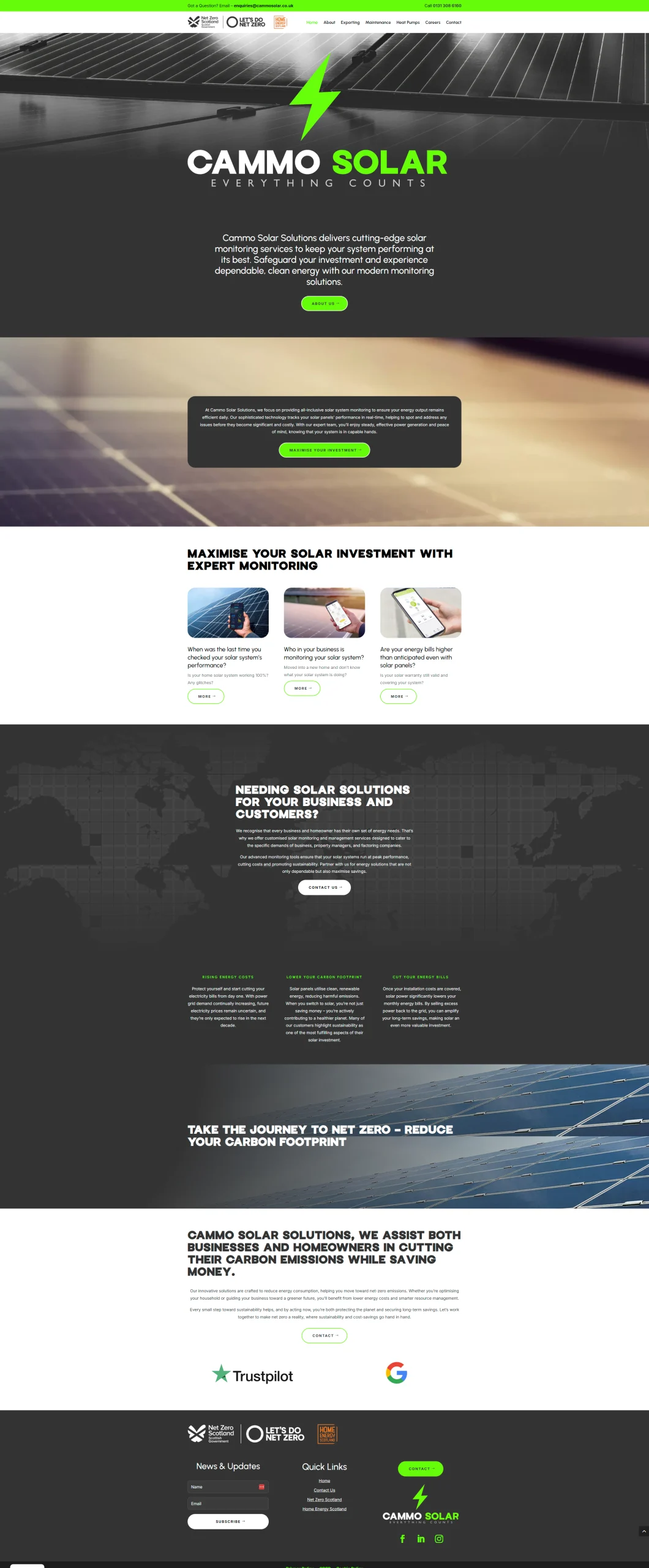 cammo solar website