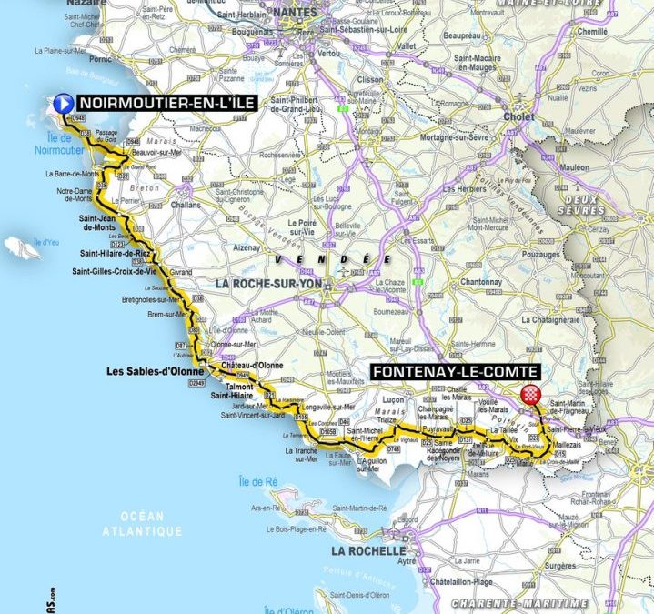 2018 Grand Depart Route