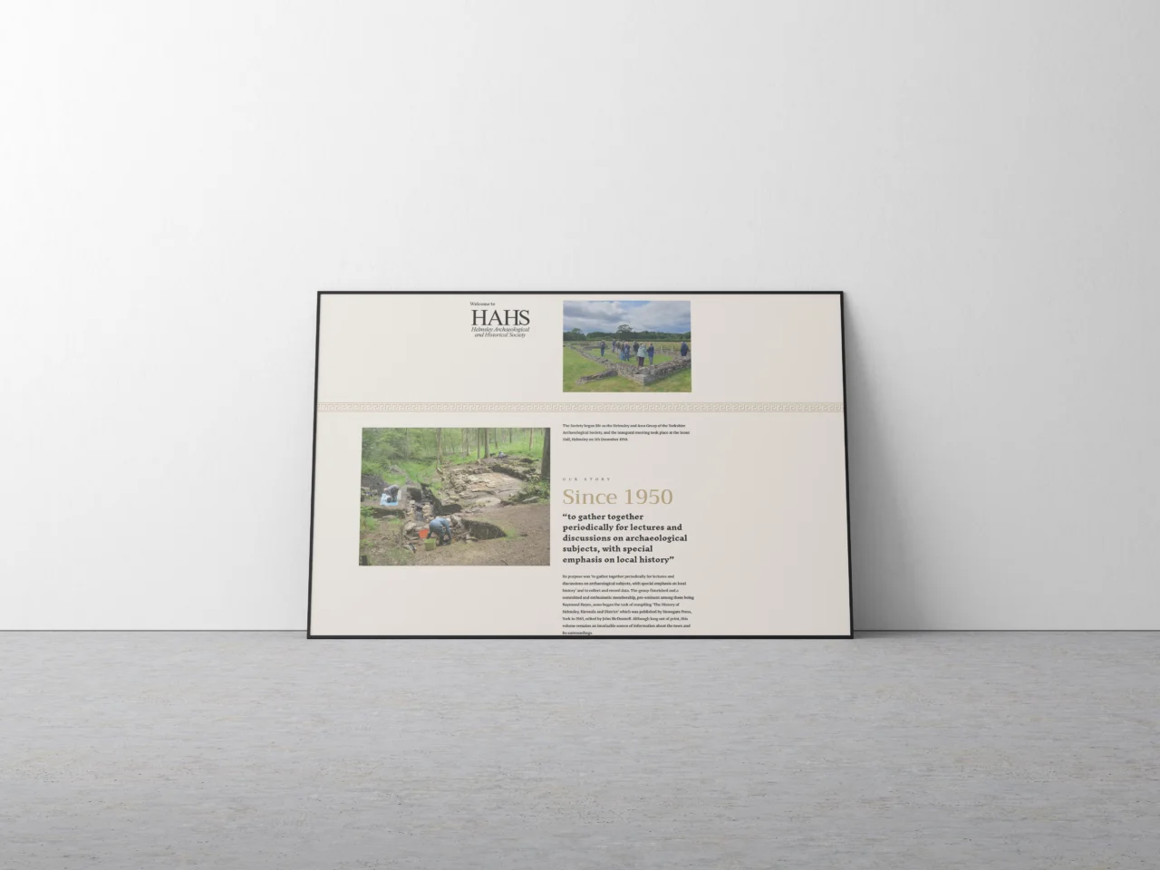 HAHS Branding, Logo Design & Website Development