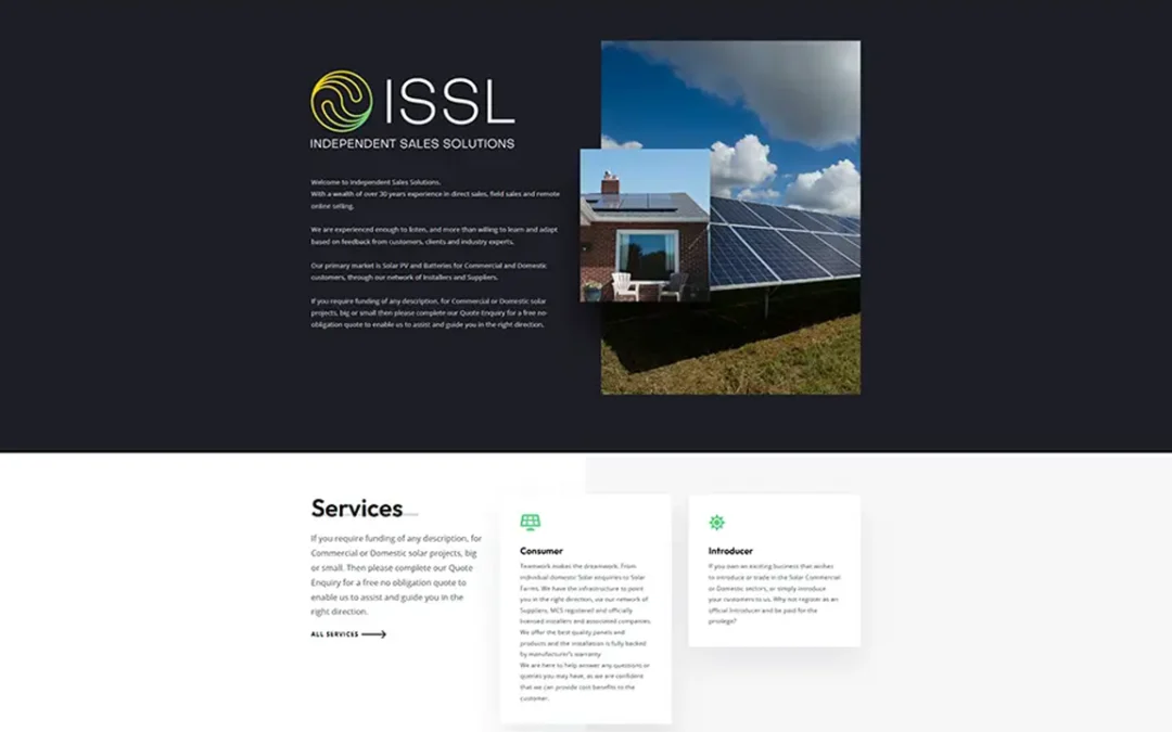 Independent Sales Solutions Website & Branding