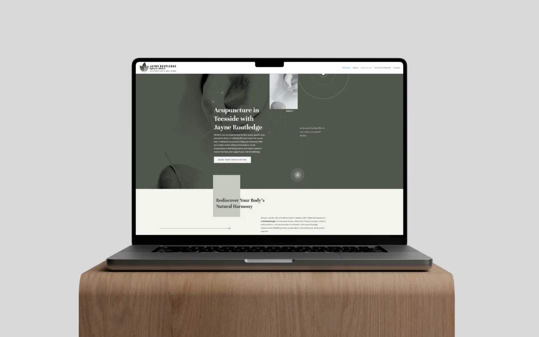 Jayne Routledge Acupuncture Website & Branding