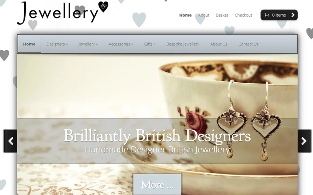 Jewellery By Stokesley E-Commerce Website & SEO