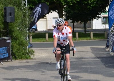 the race for the polka dot jersey. Congratulations to John Corner who made a last-minute attack to finish 1st at the top of the mountain