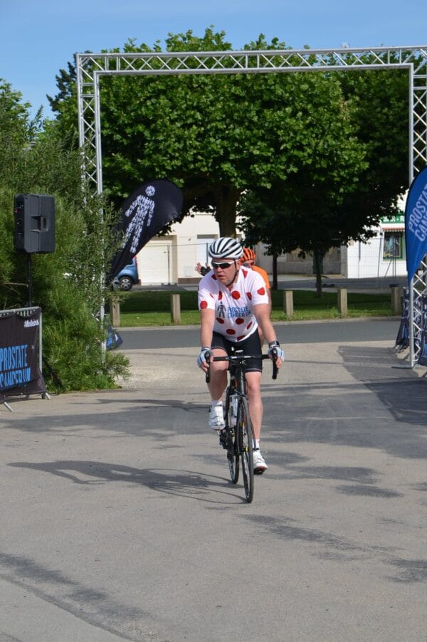 the race for the polka dot jersey. Congratulations to John Corner who made a last-minute attack to finish 1st at the top of the mountain