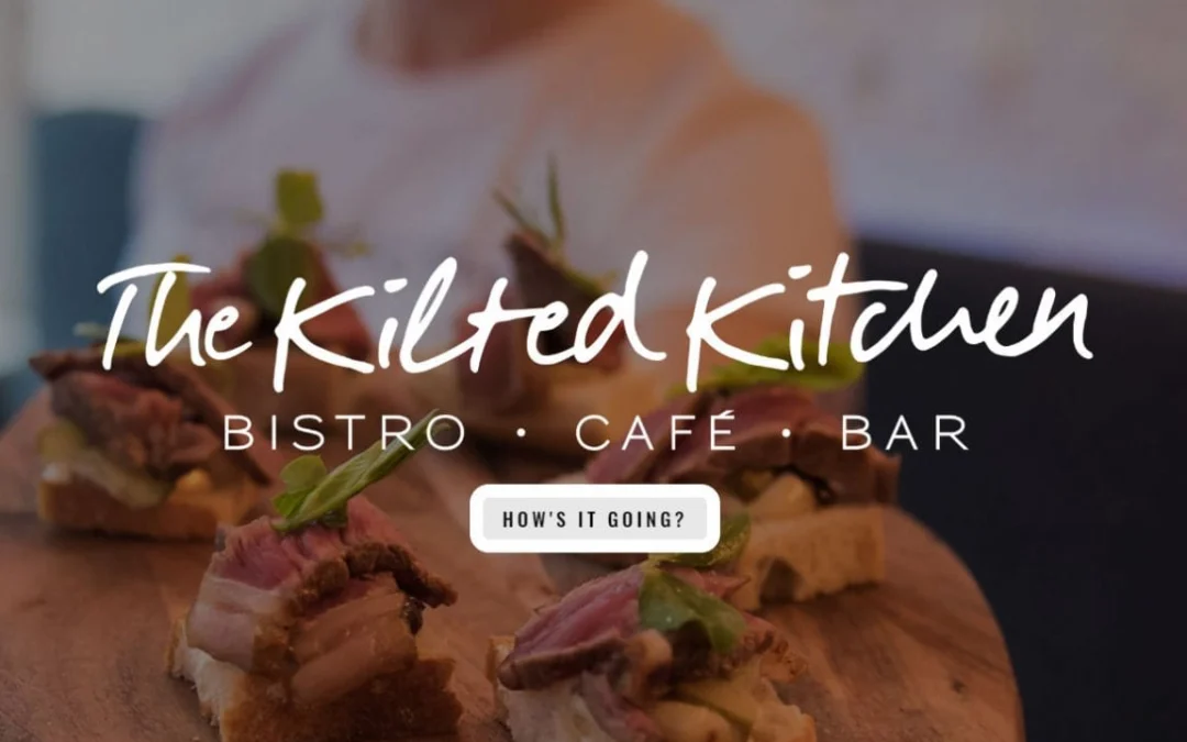 The Kilted Kitchen Edinburgh Website & Booking System