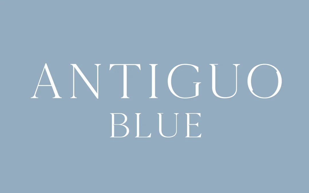 Antiguo Blue E-commerce Website, SEO, Branding