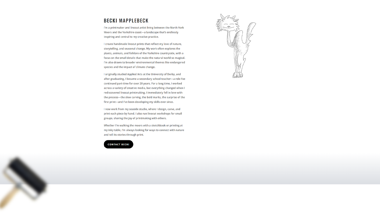 Minouche Artist Website & Workshops | Yorkshire Coast Art