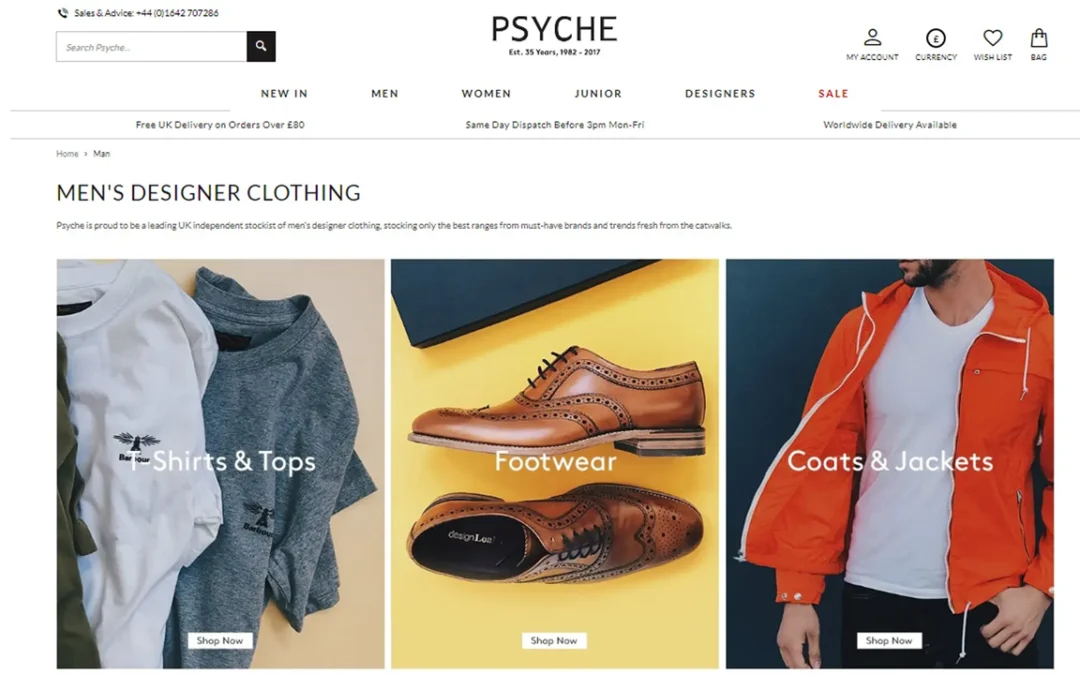 Psyche eCommerce, Digital Marketing