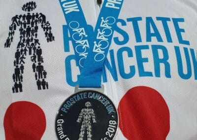 Grand Départ 2018: John Corner Battles Headwind to Raise £4,426 for Prostate Cancer UK