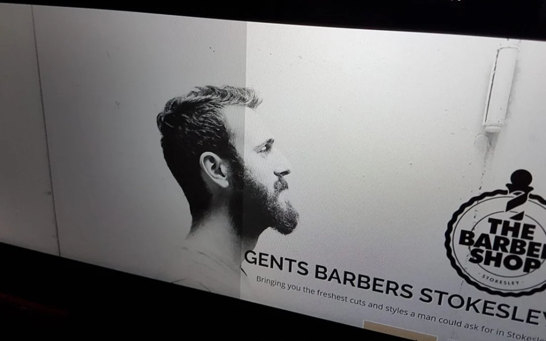 Barber Shop Stokesley Website Design & SEO