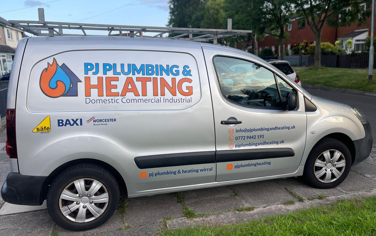 PJ Plumbing & Heating Website Development and Branding