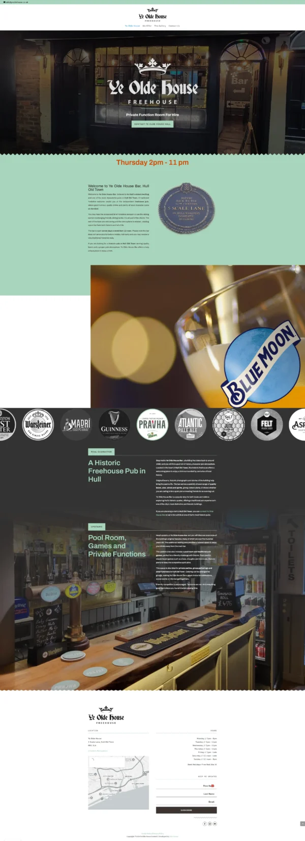 ye olde house Hull Old Town website ye olde house Hull Old Town website